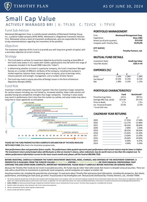Timothy Plan Large/Mid Cap Value C TLVCX Fund Analysis.